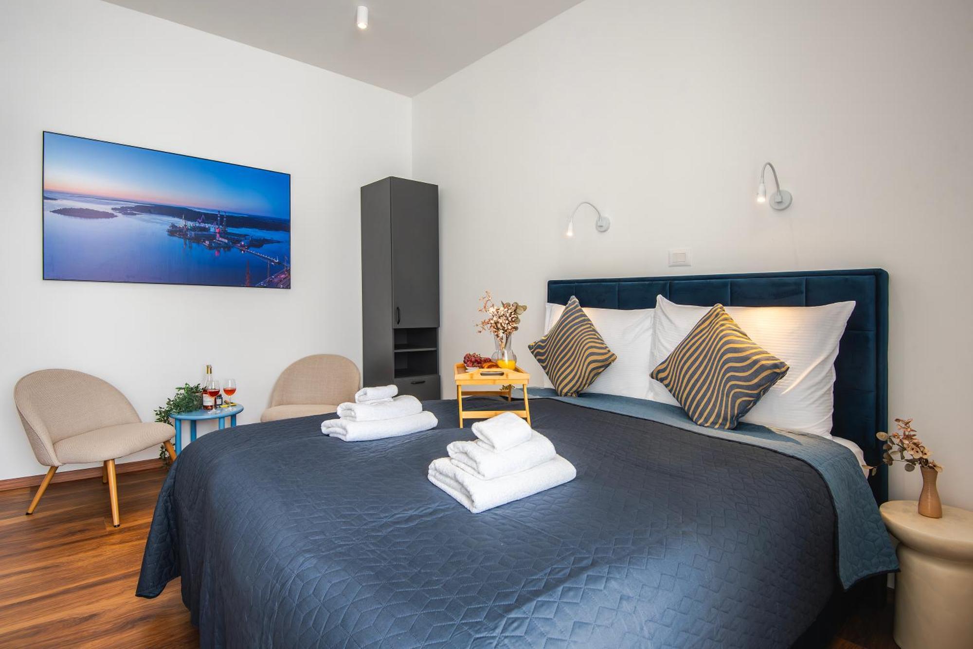 D&A Central Luxury Apartments With Free Parking プーラ エクステリア 写真